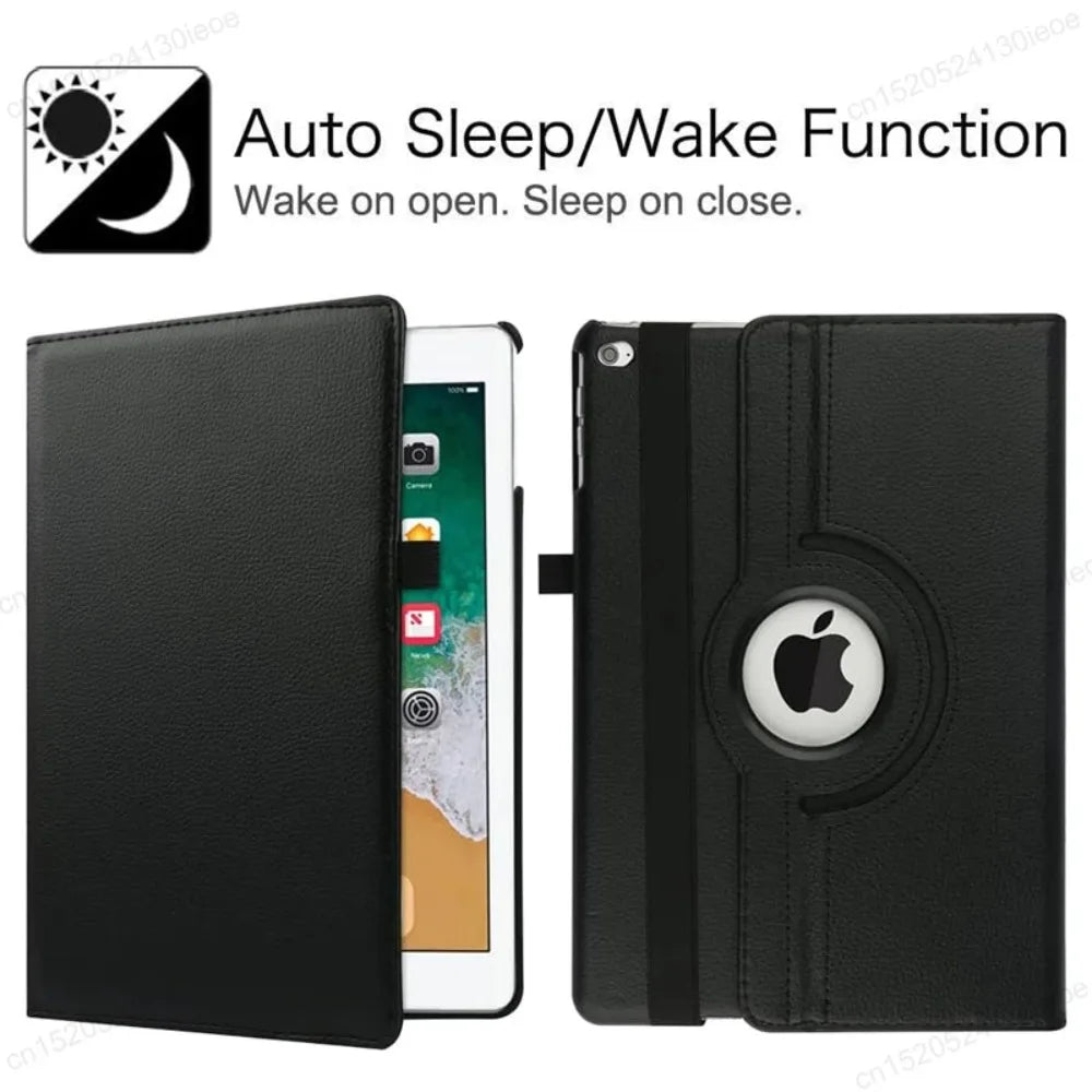 360 Rotation Leather For Ipad A16 2025 Case