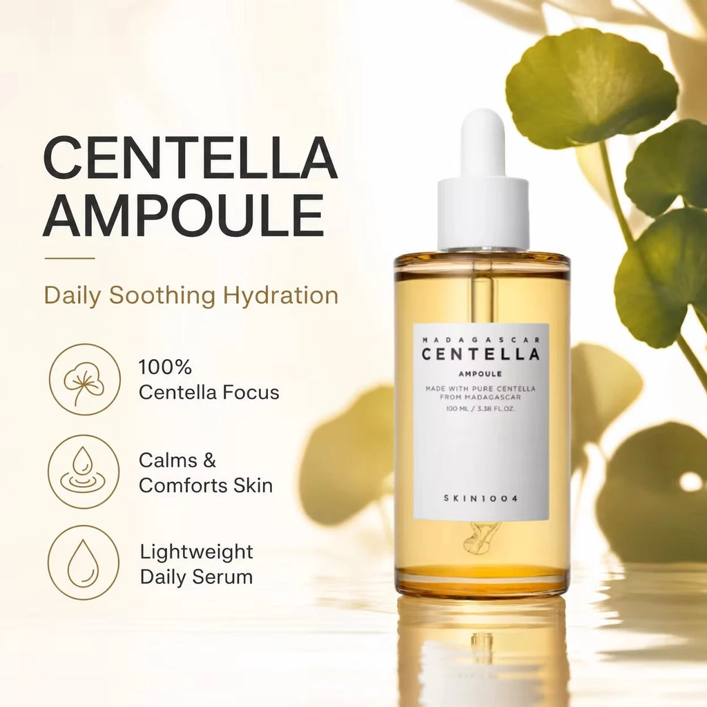SKIN1004 Centella Ampoule Set 6 Types Korean Skincare for Sensitive Skin Soothing,