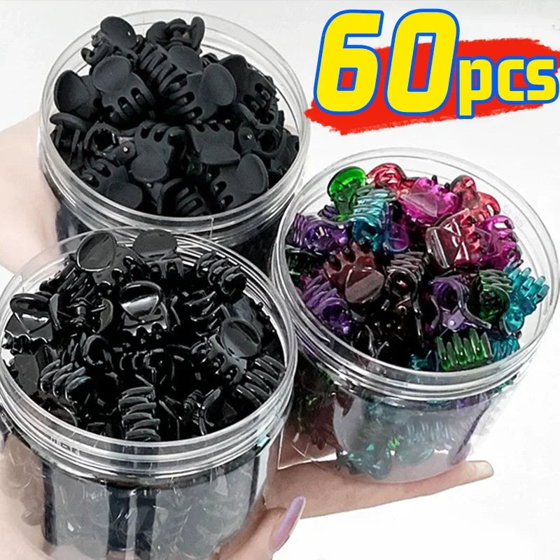 10-60pcs/pack Hair Claw Clips for Women Girls Accessories