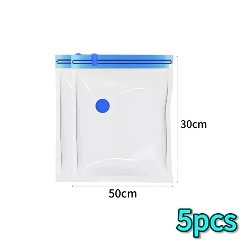 Thickened Vacuum Compression Bag Transparent Quilt Vacuum Bag Storage Bag Household Clothing Storage and Sorting Bag