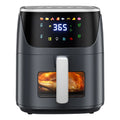 Oil-Free Air Fryer 7L 1500W Max 200 ° C Airfryer Oven with Viewing Window Led Touch Screen 8 Preset Functions + Keep Warm