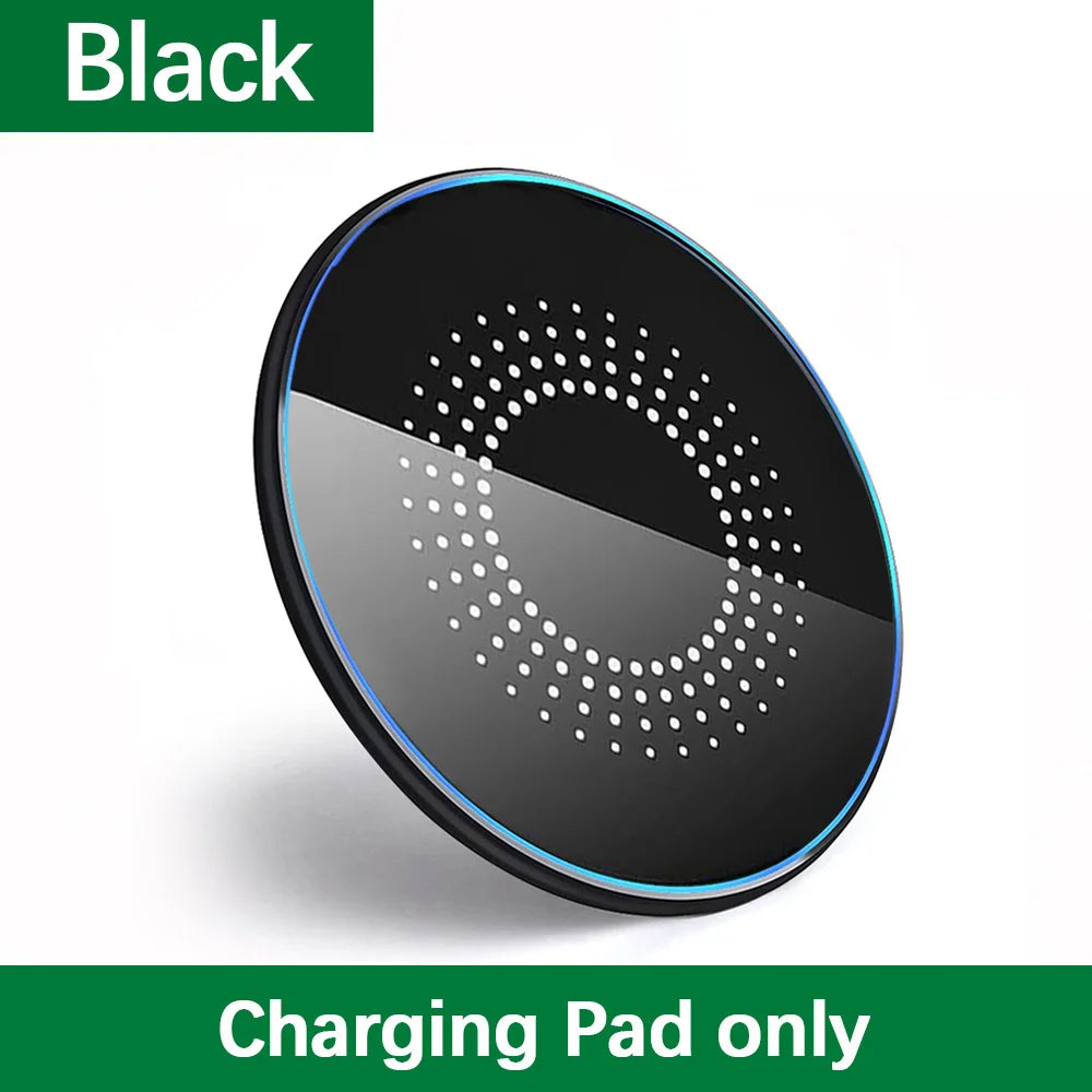 Wireless Fast Charging Dock Station, for iPhone  Samsung, Xiaomi