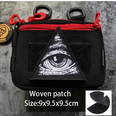 3D Embroidery Creative  Gold Coins and Stereo Eagles Armband