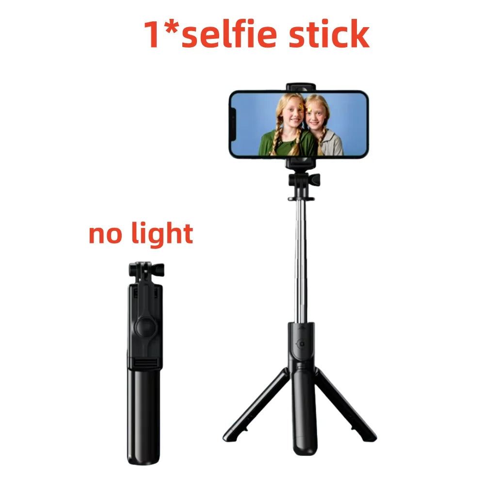 FGCLSY New Tripod for Smartphone Camera, Stand with Bluetooth Shutter and Light,