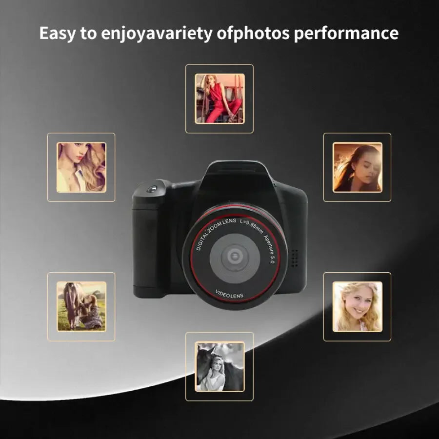 4K Digital Photography Camera 16MP Camcorder  Vlog Video Recorder 16X Digital Zoom For Parties Travel