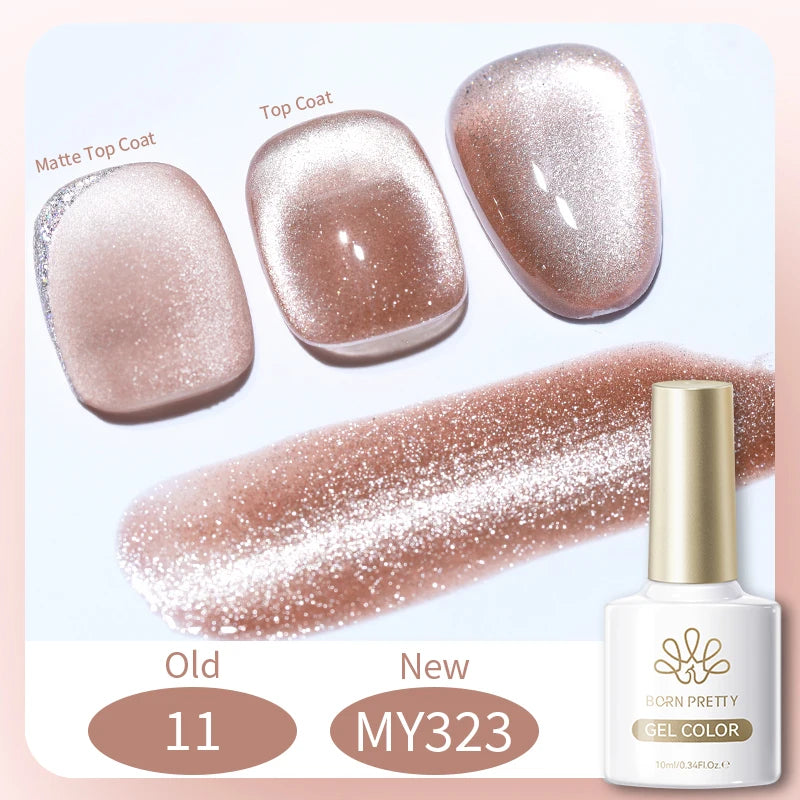 BORN PRETTY 117 Colors Cat Magnetic Gel Nail Polish 10ml