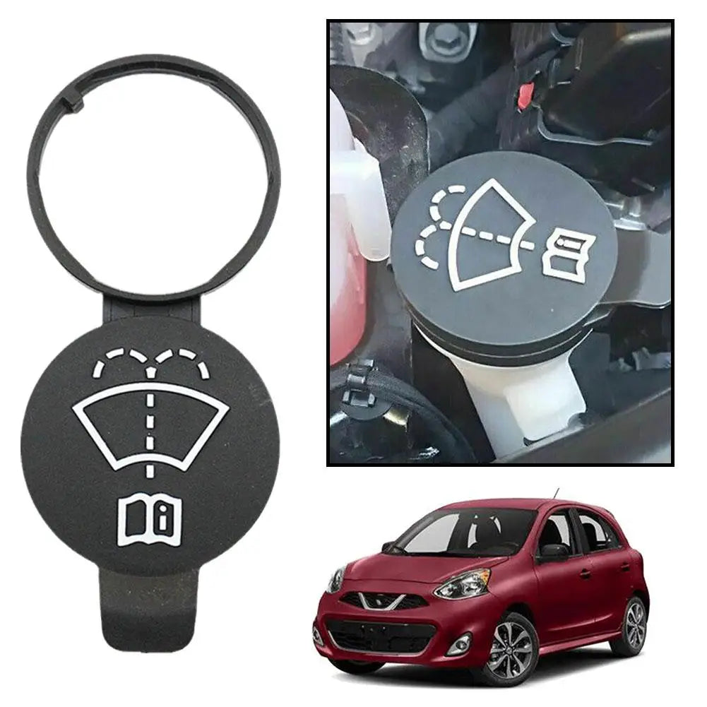 Car Windshield Wiper Washer Fluid Reservoir Tank Bottle Cap Cover