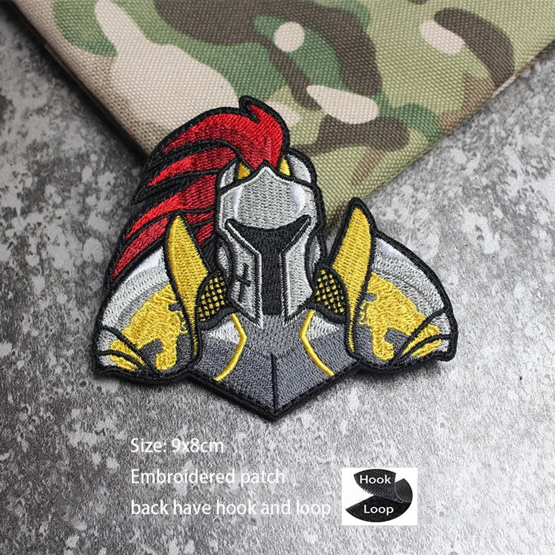 3D Embroidery Creative  Gold Coins and Stereo Eagles Armband