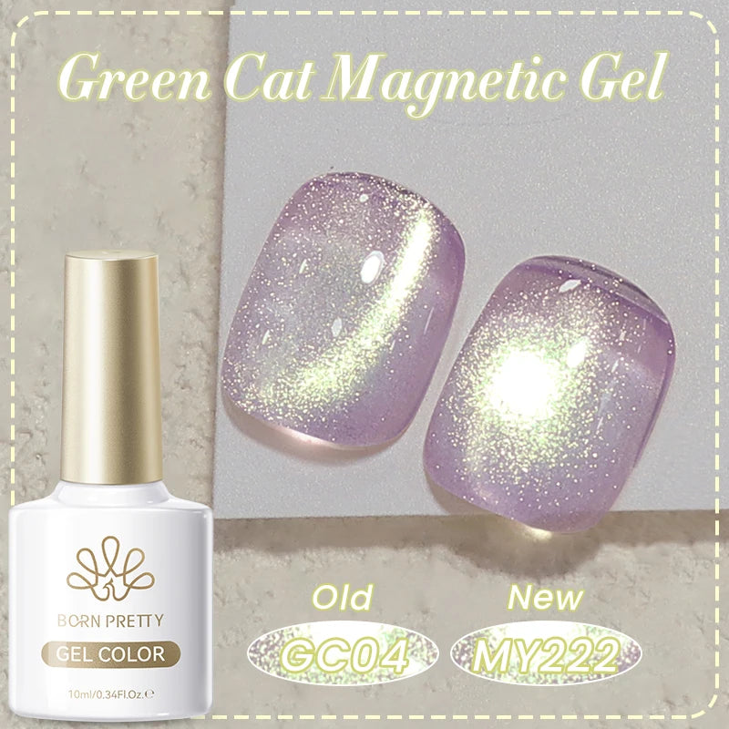 BORN PRETTY 117 Colors Cat Magnetic Gel Nail Polish 10ml