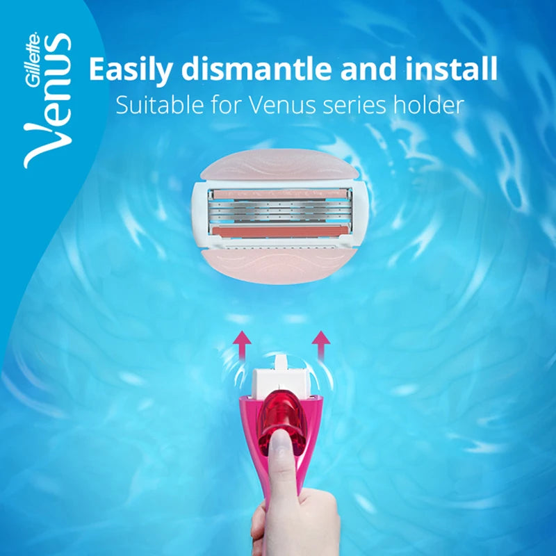 Gillette Venus Razor Blade 3 Layer Shaving Razor Blade Heads Replacement
