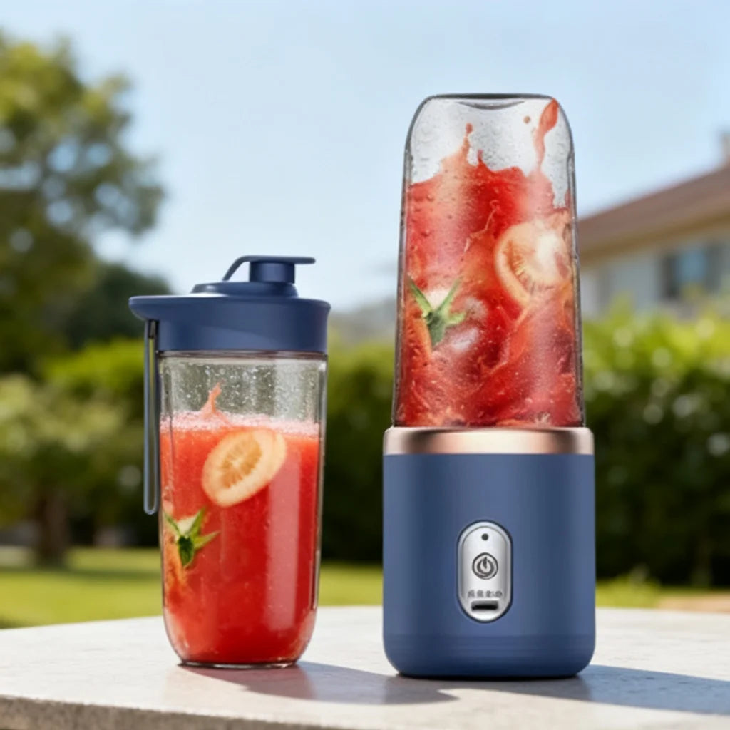 Portable Blender USB Rechargeable Electric Blender Cup for Smoothies and Shakes Travel Office Work Top Rated 2026