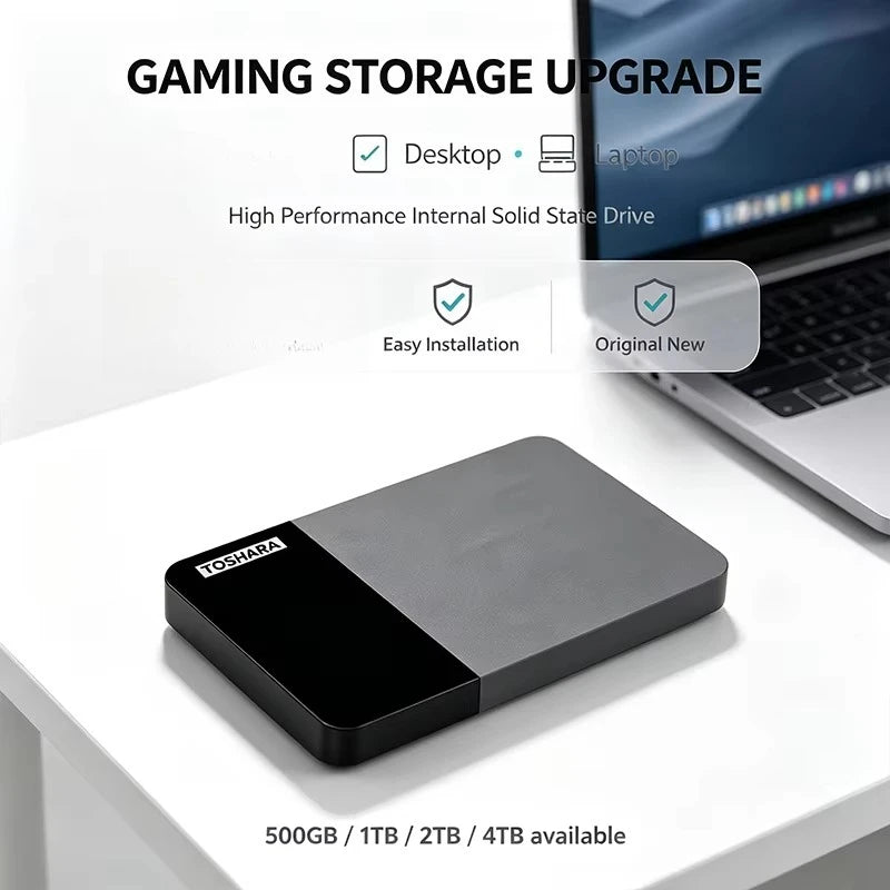 TOSHARA B3 2.5 Inch Canvio Ready USB3.0 Portable External HDD