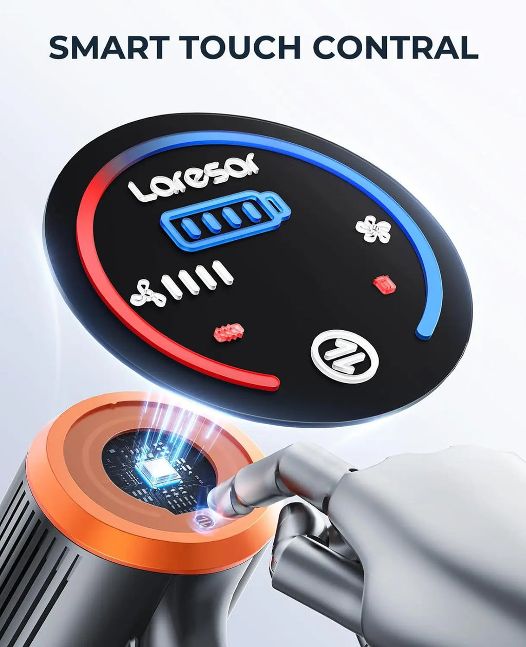 Laresar Elite 8 Cordless Vacuum Cleaner Handheld Home Appliance 450W