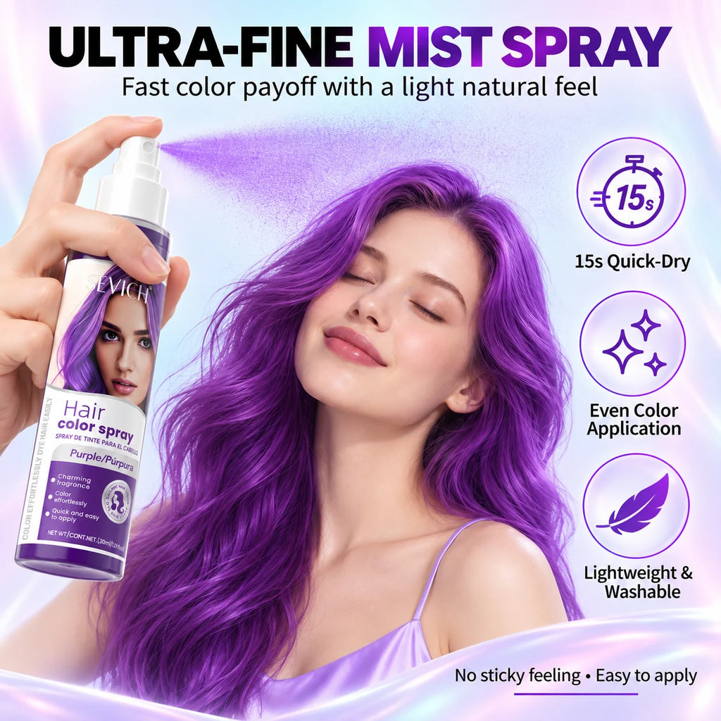 Halloween Hair Color Spray Temporary Washable
