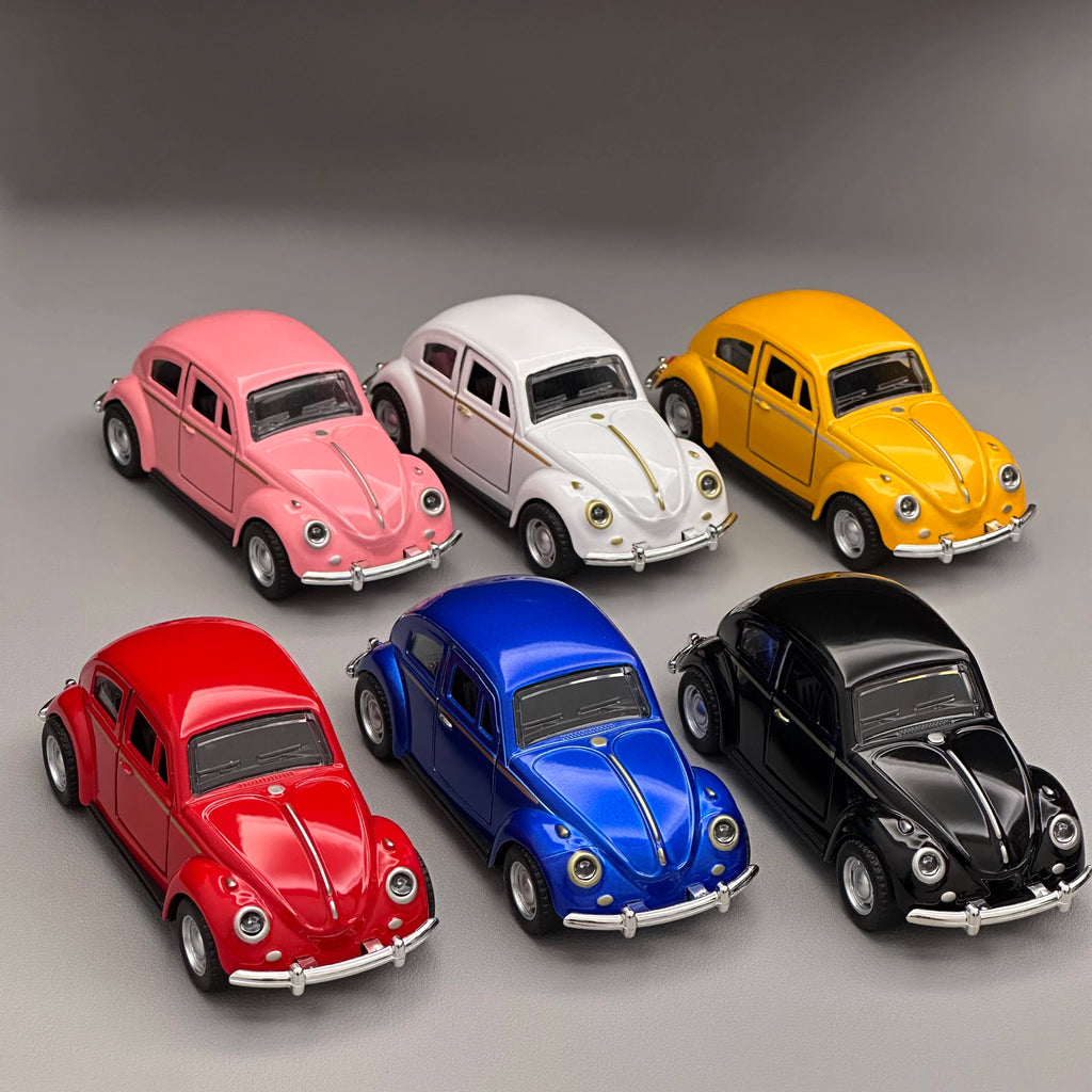 1/36 Scale Diecast Alloy Beetle Model Car Classic Retro Vehicle