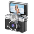 Ourlife Thumb Keychain Camera 1.47 Inch Flip Screen Retro CCD Mini Digital Camera HD Very Small Camcorder Video Recorder
