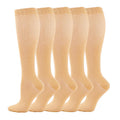 5 Pairs Compression Socks Women Medical Varicose Socks