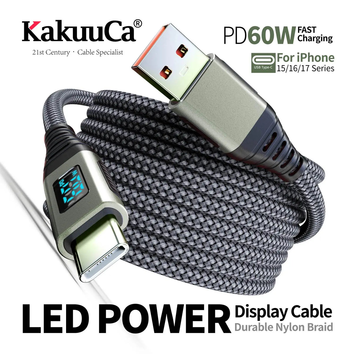 USB Type C Cable, USB C to USB 3.0 Cable Type C Fast Charging