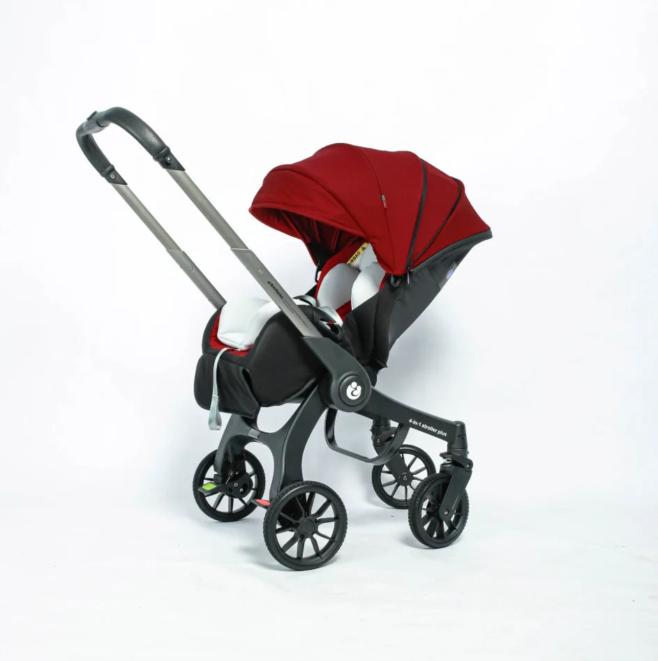 EU in Stock 4In1 Baby Stroller, Multifunctional Stroller Foldable with Car Seat Baby
