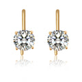 925 Silver lady Moissant diamond earrings high-grade luxury lady jewelry elegant sexy