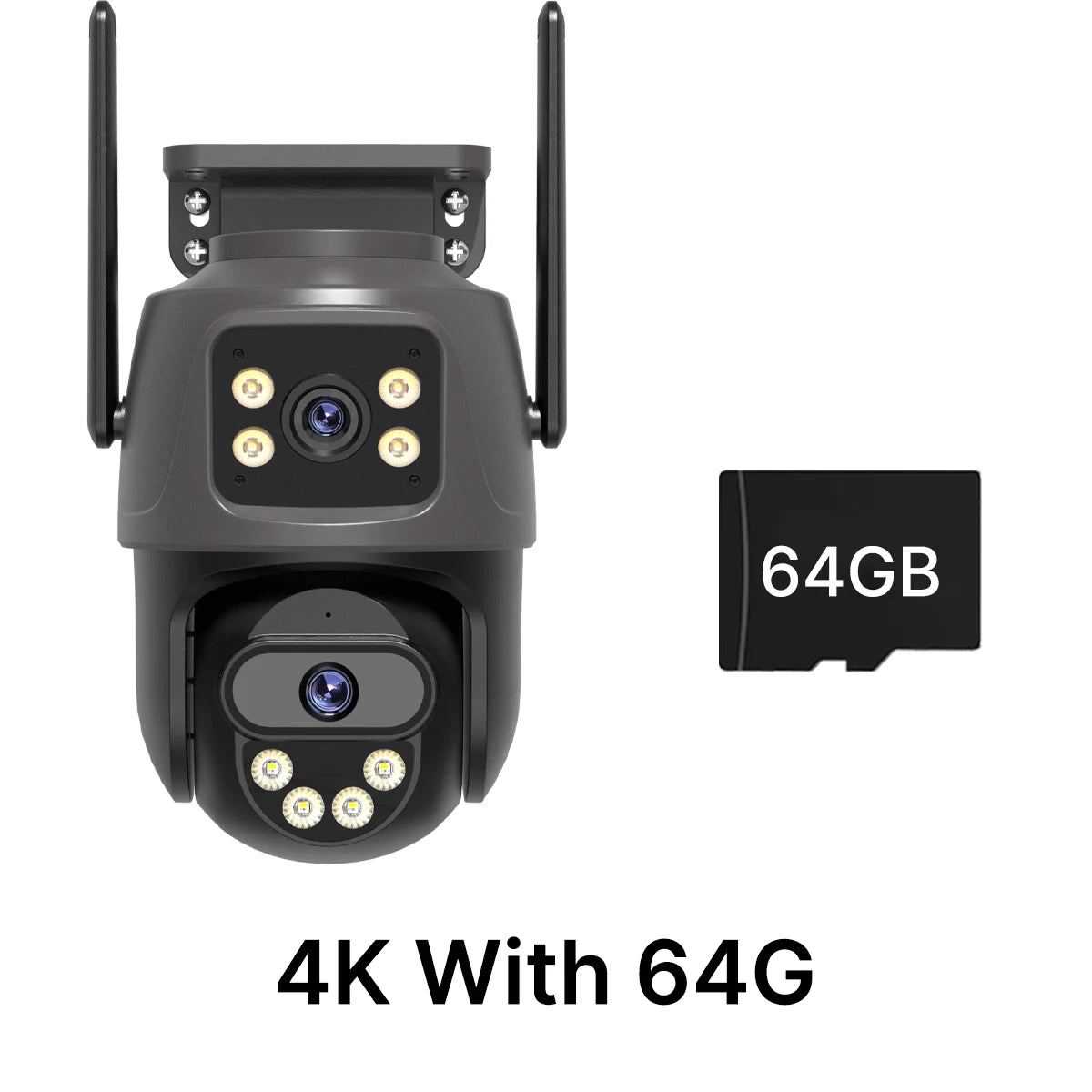 WONSDAR Outdoor Wifi PTZ Camera Three Lens or Dual Lens