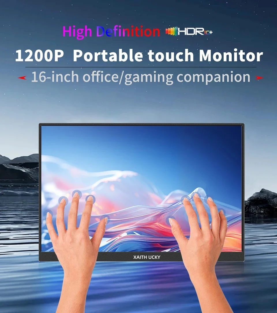 XAITH UCKY 14-inch Touch Portable Monitor