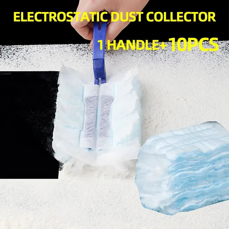 Electrostatic Dust Collector For Household Disposable Fiber Cloth Tabletop Cleaning Sweeping and Cleaning