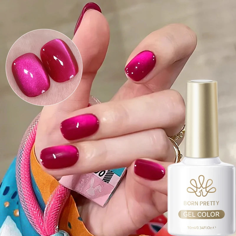 BORN PRETTY 117 Colors Cat Magnetic Gel Nail Polish 10ml