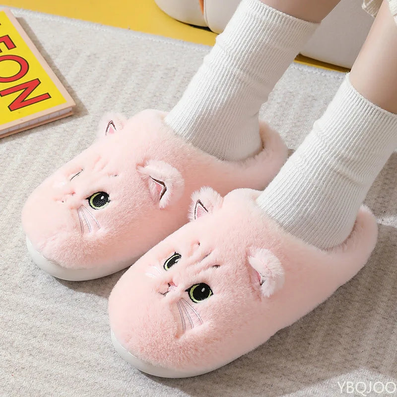 New Autumn Winter Cotton Slippers Men and Women Couple