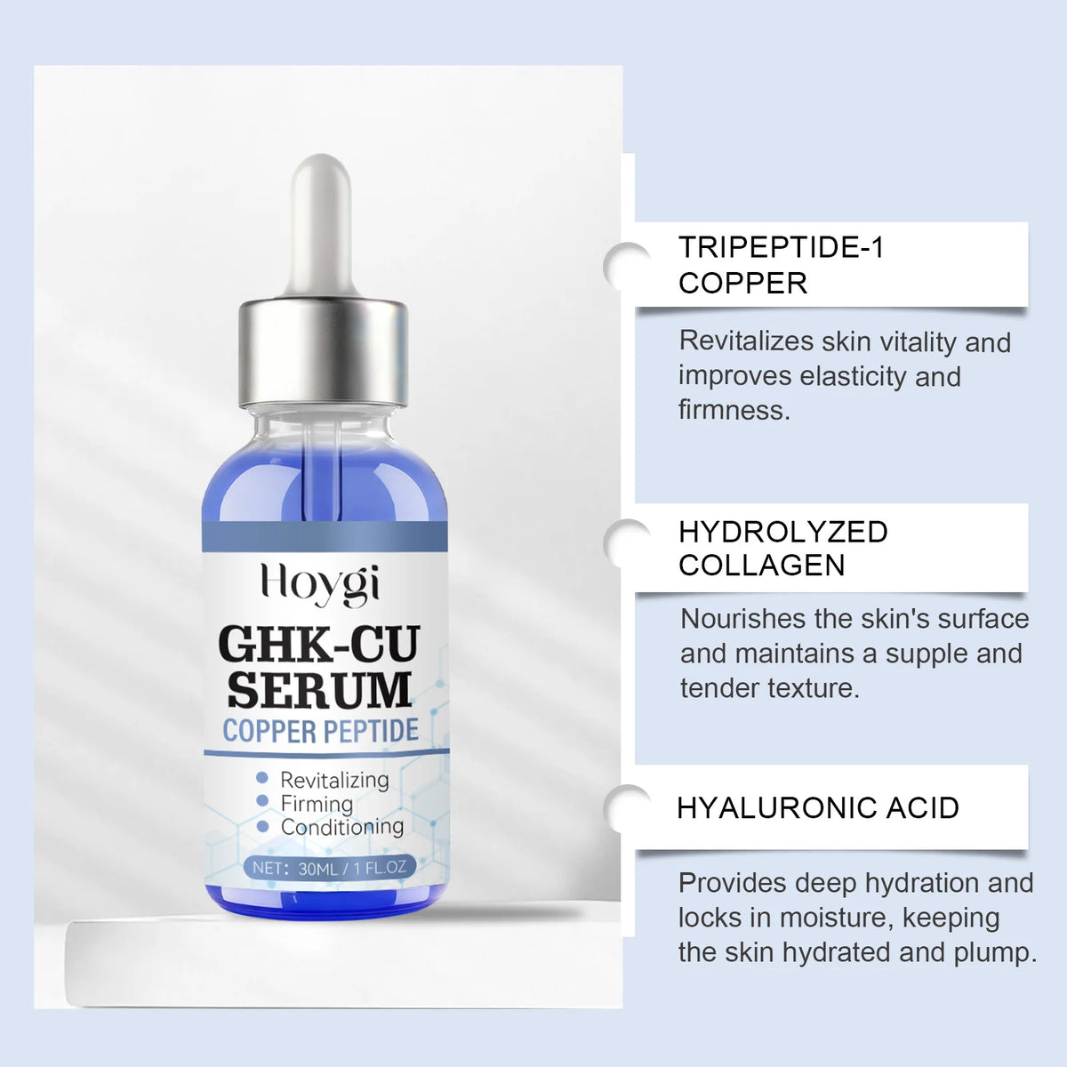 Copper Peptide Serum Anti Aging Face Serum Firming
