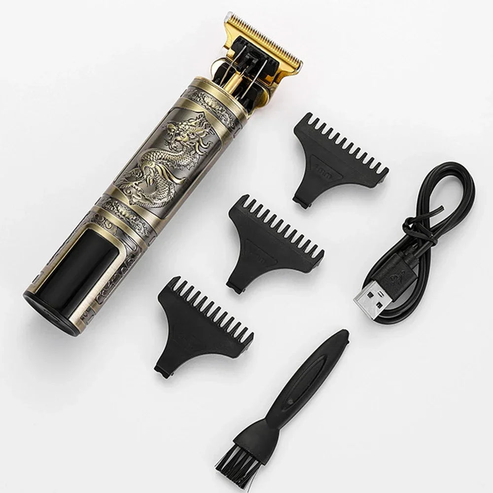 Vintage T9 Electric Cordless Hair Cutting Machine Professional