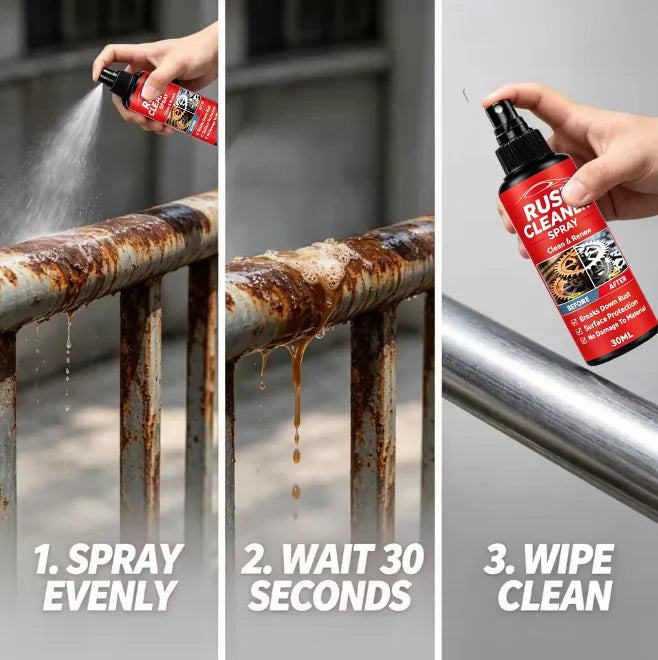YQ615-Derusting spray to dissolve tire rust, suitable for household metal surfaces, kitchen appliances, and car care