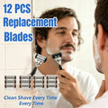 12PCS Razor Blade Refills, 8-Layer Blade Replacement Set