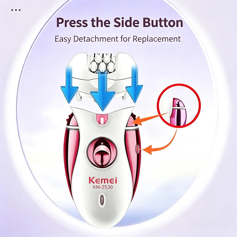 Kemei KM-2530 4 in 1 Shaver Women Ladies