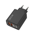4 Port 120W USB C Fast Charger Data Cable For iPhone Samsung Xiaomi Huawei EU US UK Plug Travel
