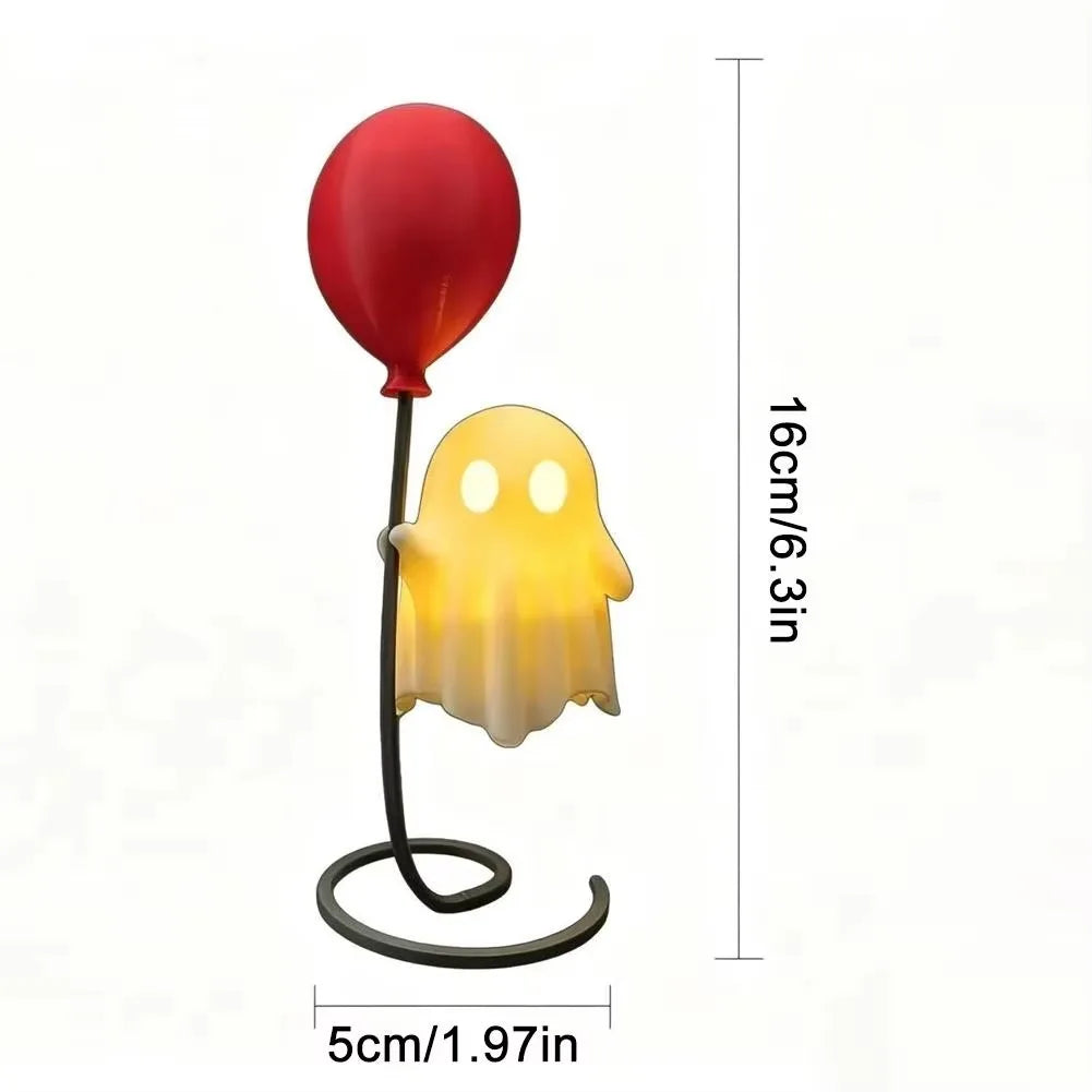 Spooky Ghost Night Light Halloween Vibe Cute Ghost