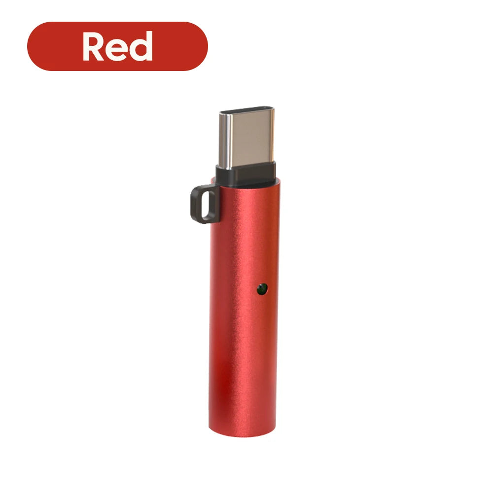 Cigarette Lighter Outdoor Safety Air Blowing USBC Cigarette Lighter Adapter For iPhone Samsung