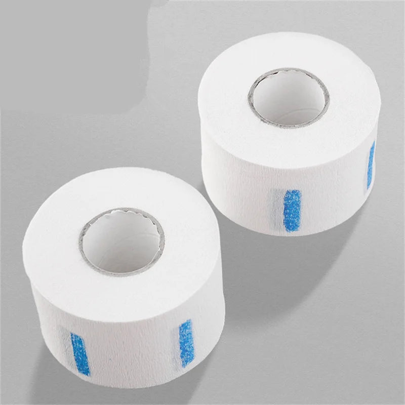 1/2/5 Rolls Neck Paper Adjustable Barber Dedicated Salon Hair Cutting