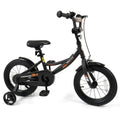 14 Inch Kids' Bike with Training Wheels, Dual Brakes, Adjustable Seat