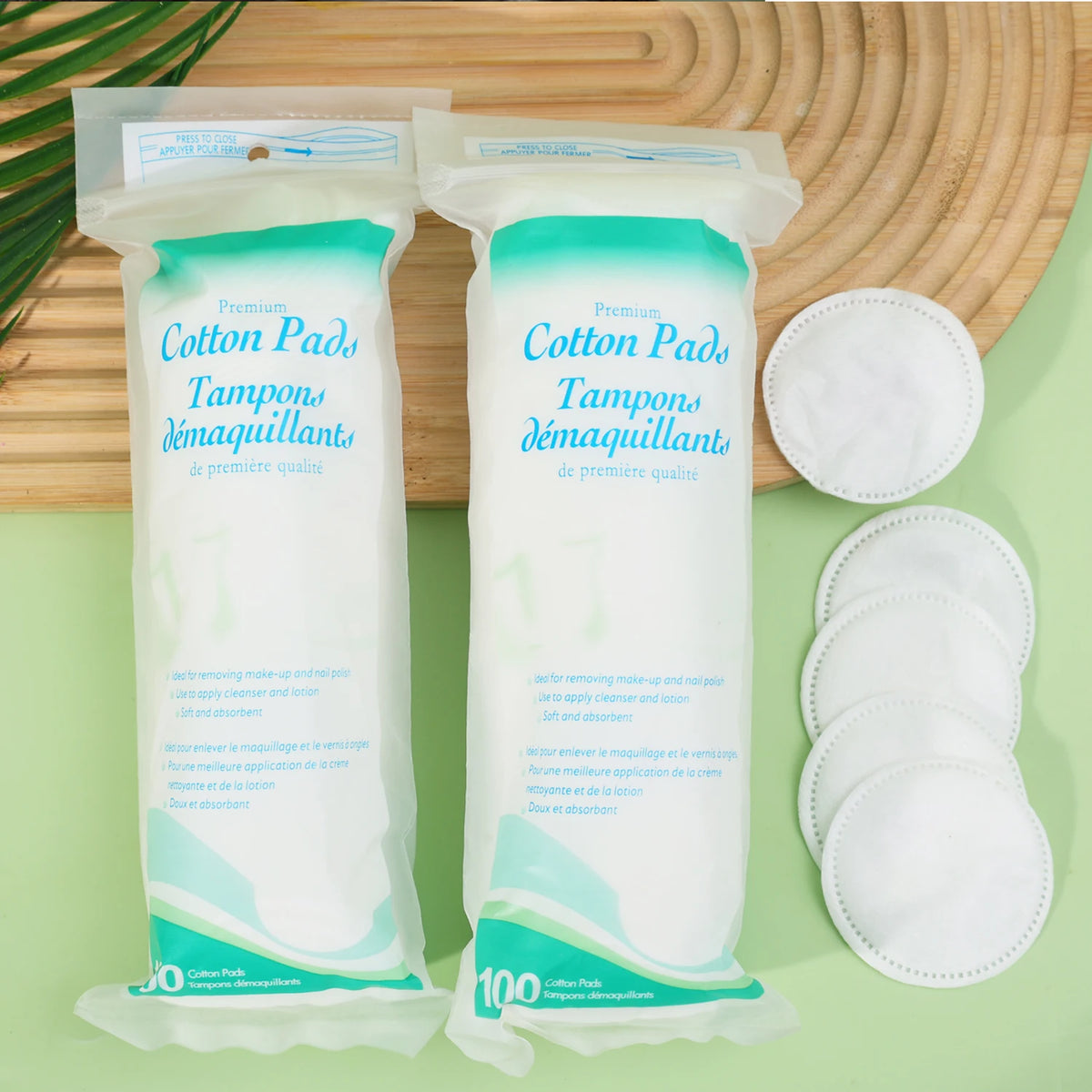 Disposable Soft and Breathable Circular Makeup Remover