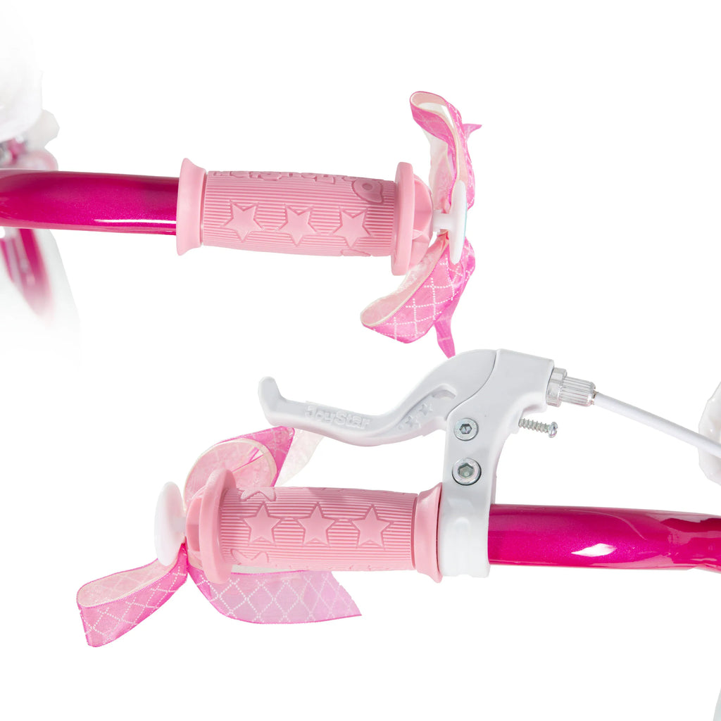 JOYSTAR Petal Girls Bike for Kids Ages 2-10 with Training Wheels Basket Streamers
