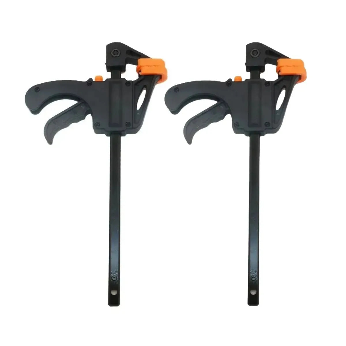 2/5pcs Woodworking Work Bar 4 Inch Bar Clamp Set Heavy Duty