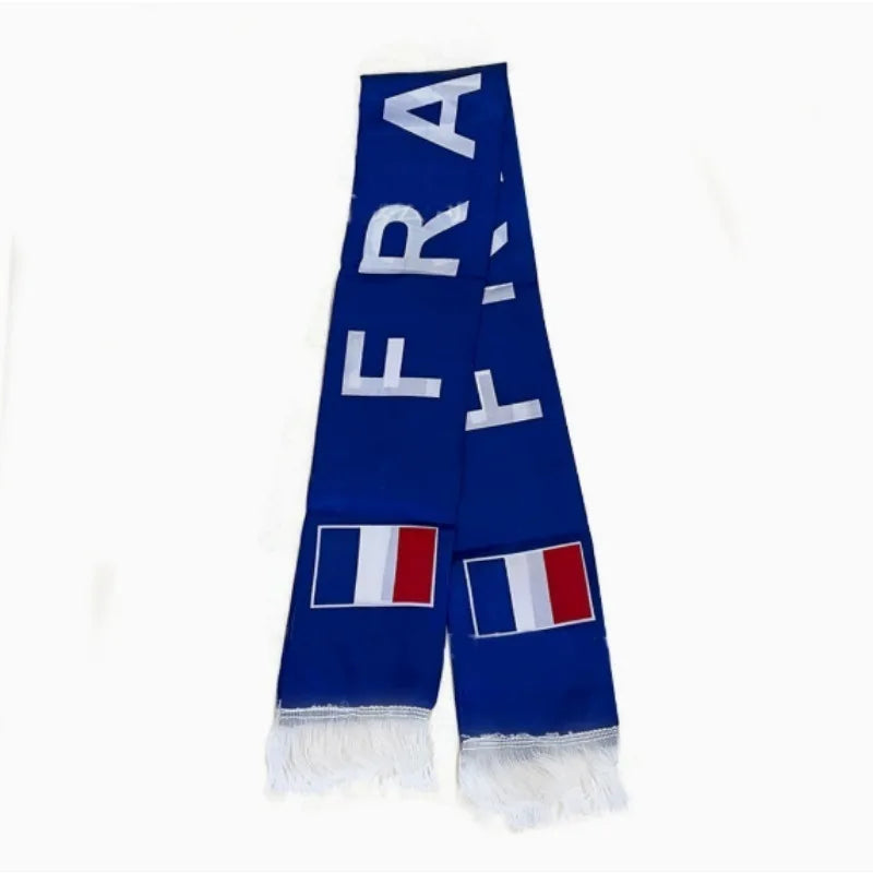 2026 Football Scarves: Brazil, Argentina, Germany, Spain, France, USA, Mexico, Canada