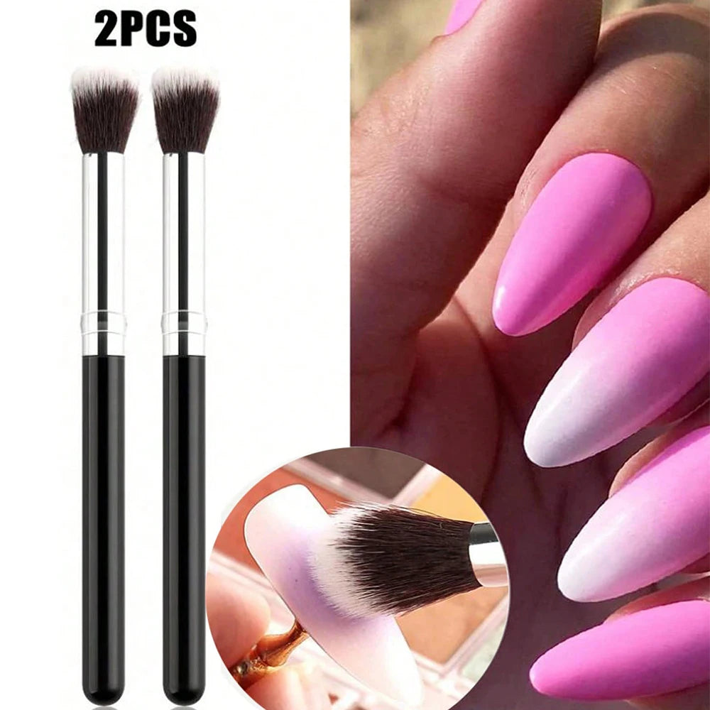 1Pc French Nail Brush 16CM Crescent Oblique French Tip Brush