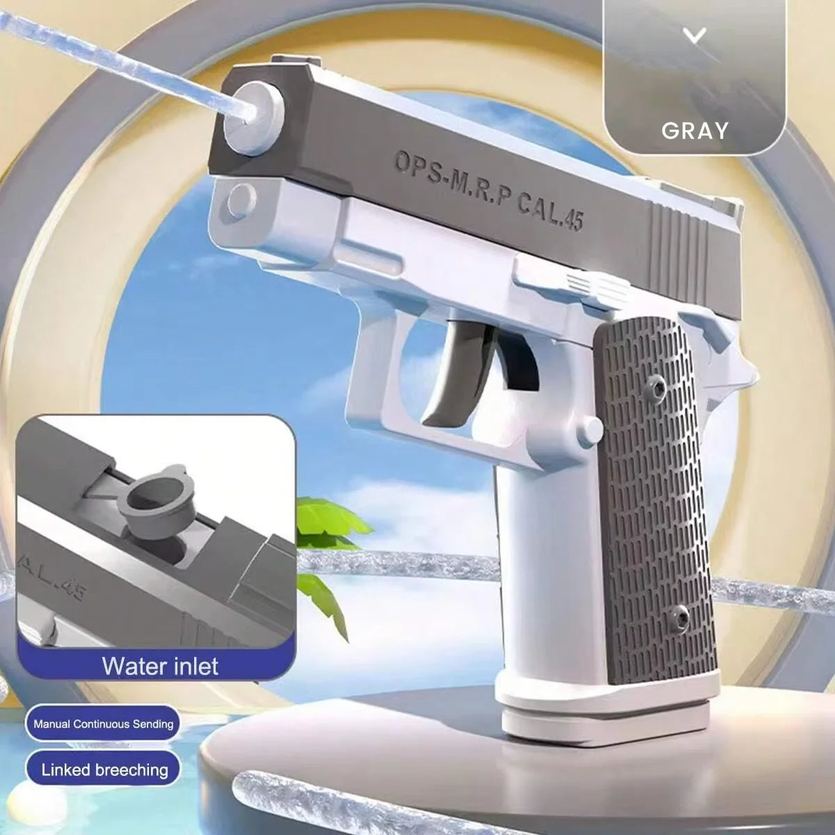 M1911 Water Gun Pistol Water Gun Toy, Summer Pool Beach Party