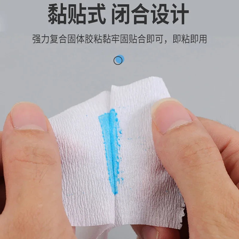 5pcs/1pcs White Neck Strips Disposable Hair Cutting Accessory Stretchy Neck Paper Adjustable Barber Salon Hairdressing