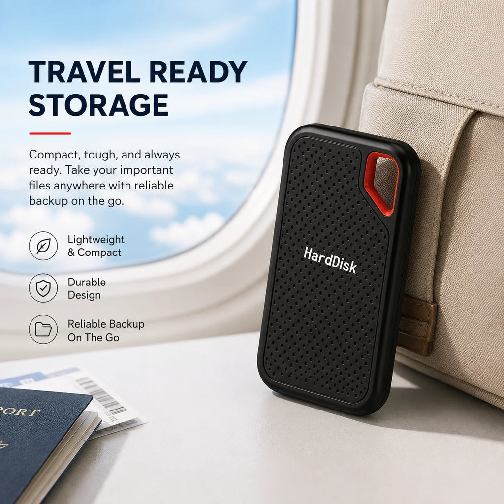 1TB 2TB High Speed External Hard Disk USB 3.1