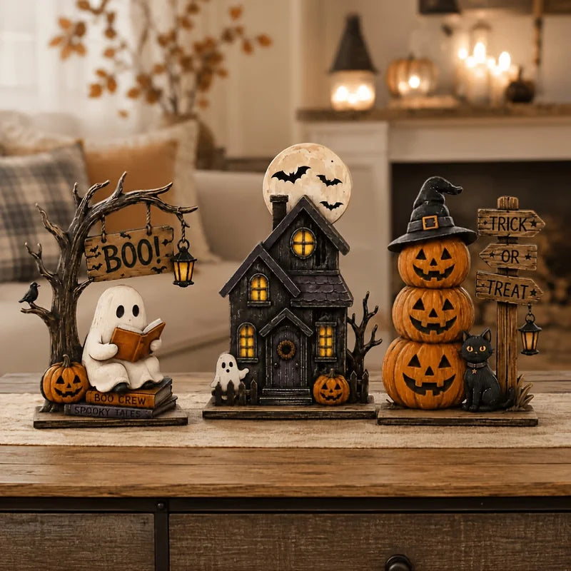 6/3 Pieces of Randomly Assorted Styles, Vintage Halloween