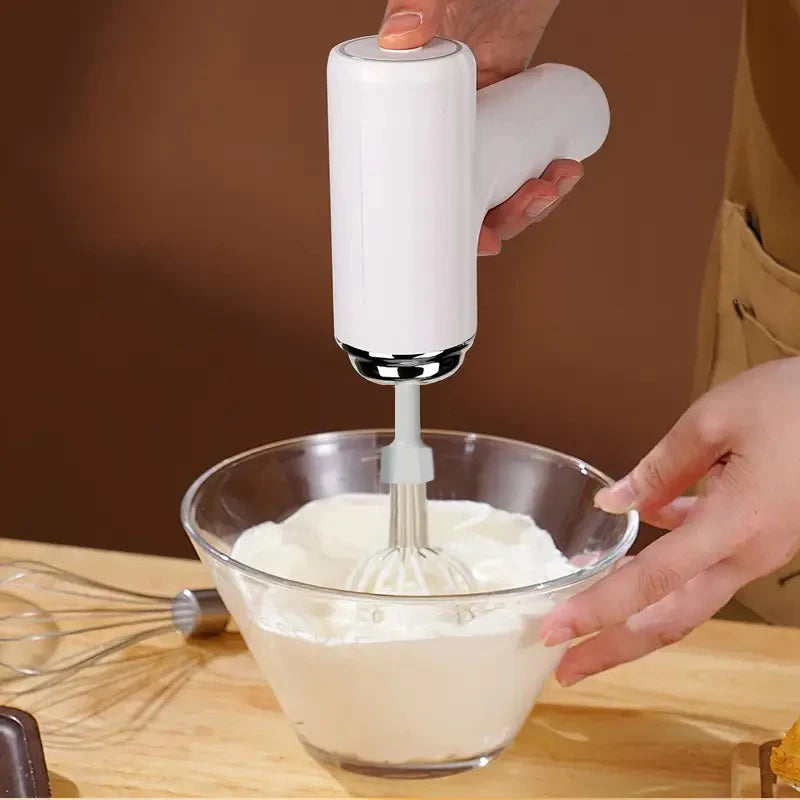 1 Portable Electric Mixer and Mixer - USB Charging,