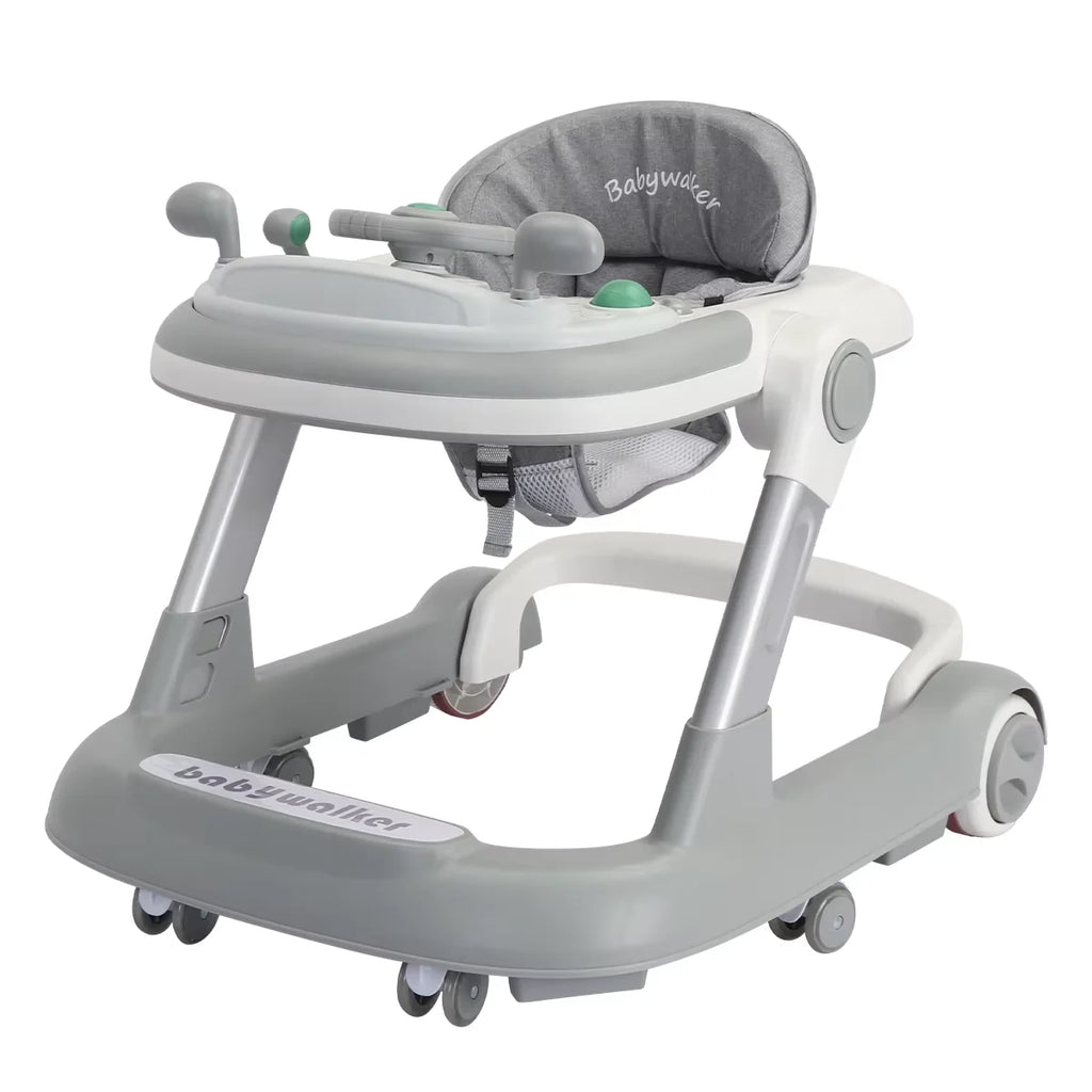 Activity 2‑in‑1 Baby Push Walker for Toddlers, Removable Feeding